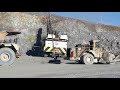 Shovel P&H 4100 Loading CAT 793 Haul Trucks