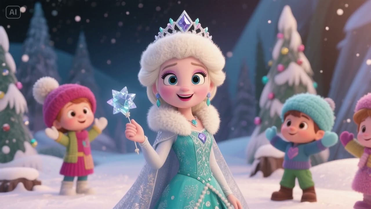 “Crystal Wool ❄️🐑✨ | Magical Kids Song & Nursery Rhyme”