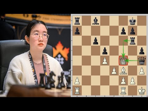 Видео: Высококлассный размен! Шахматная стратегия на высшем уровне! Лэй Тинцзе -Тань Чжунъи.Ферзевый гамбит