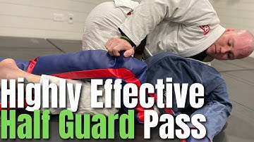 Hip Switch Half Guard Pass | BJJ