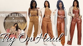 Saweetie X PLT COLLECTION &amp; TRY ON HAUL + Price | ANI AND NAYY UK 🇬🇧