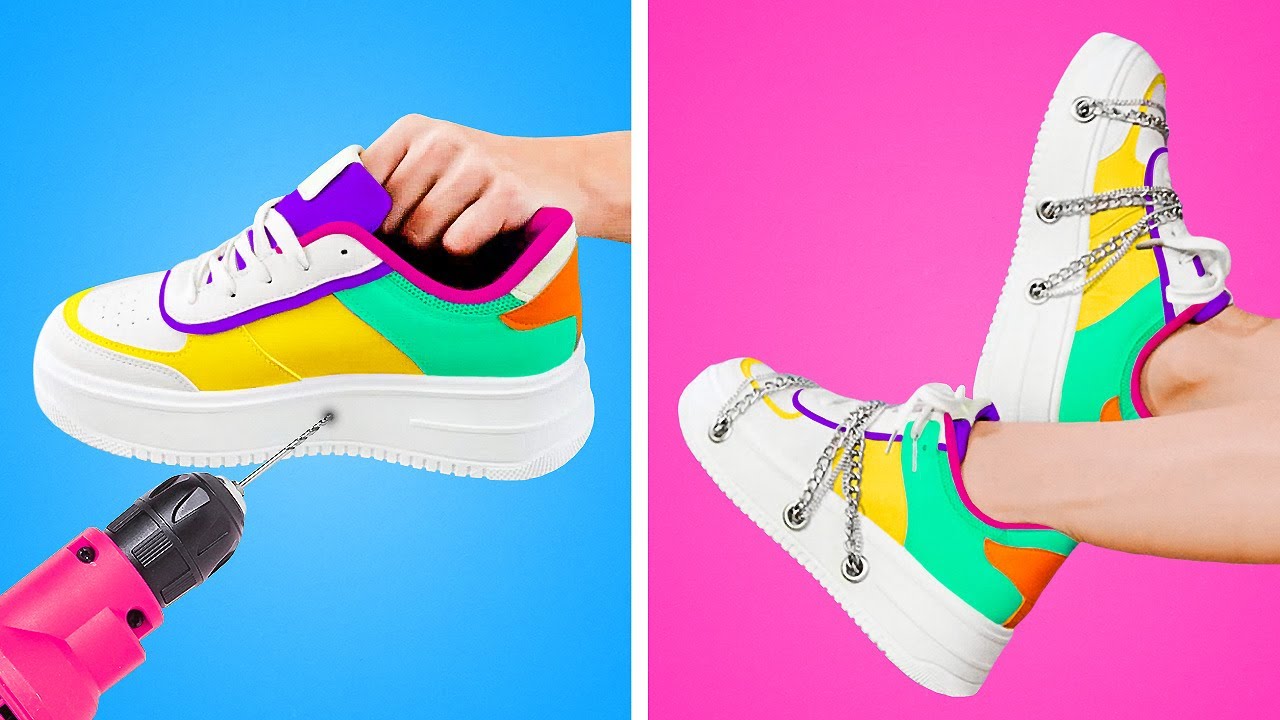 COLORFUL SHOES TRANSFORMATIONS FOR YOUR UNIQUE LOOK