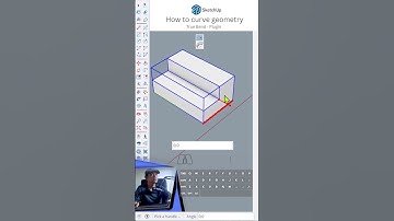 How to curve geometry in SketchUp | Tutorial