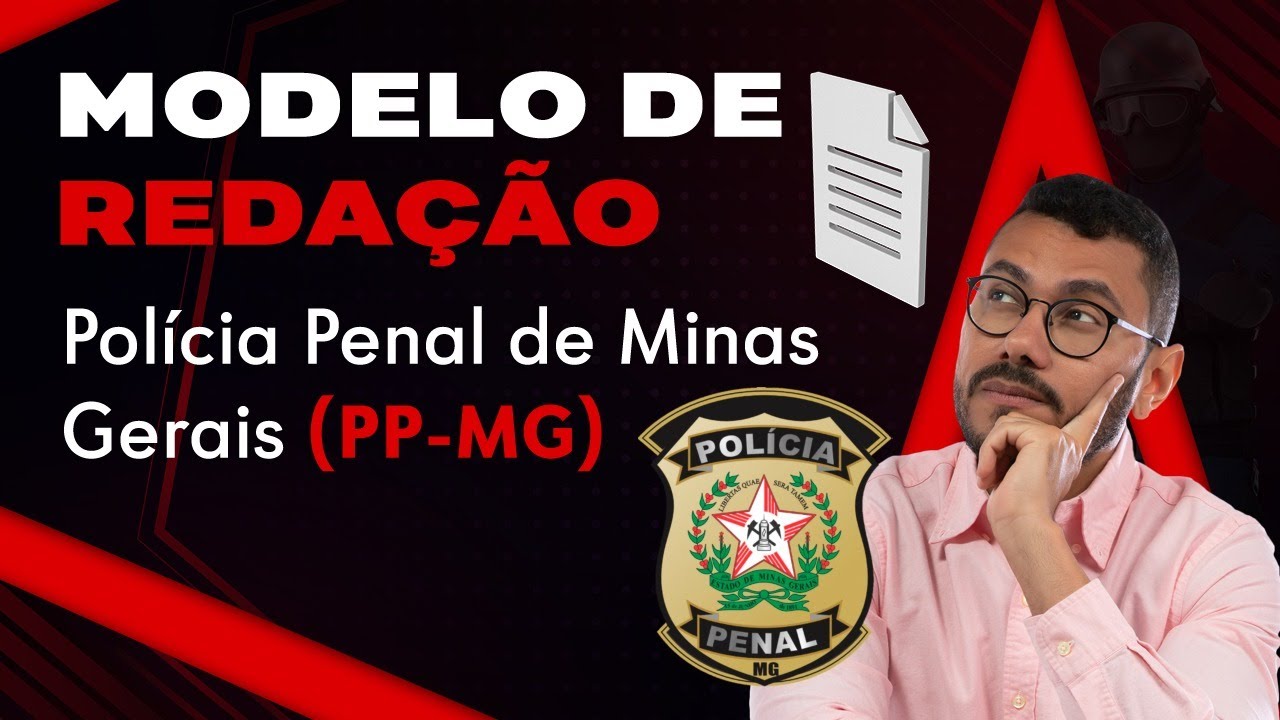 Concurso Polícia Penal MG - Redação Completa Selecon! Monster Concursos 