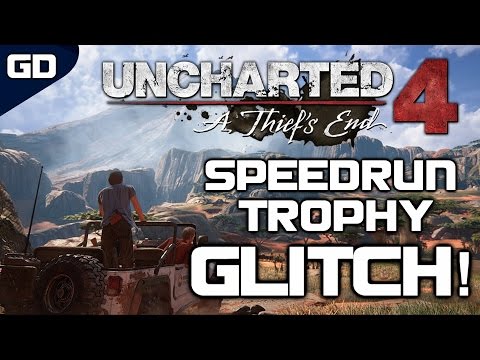 Uncharted 4 Speedrun Trophy Glitch Tutorial! | Get The Uncharted 4 Speedrun Trophy In 5 Mins!