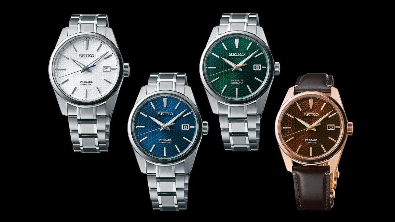 Seiko PRESAGE New for 2020 - SPB165, SPB169, SPB167,SPB170 - YouTube