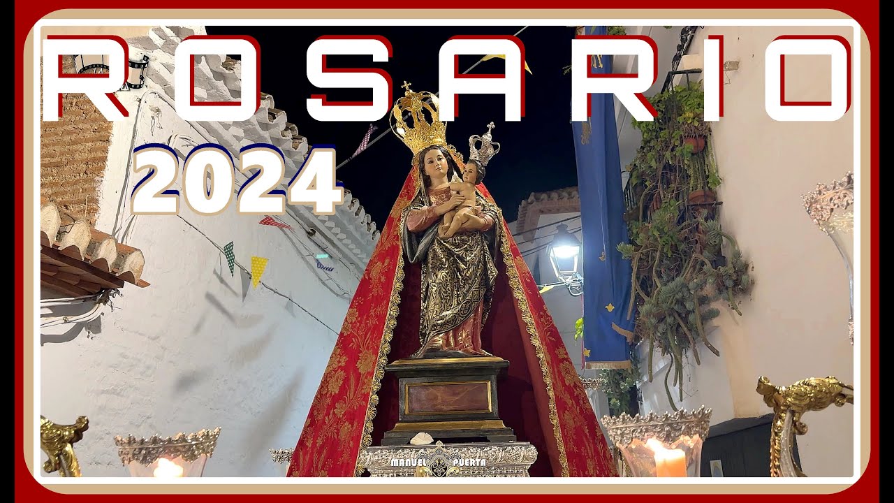 [4K] Procesión Ntra. Sra. ROSARIO | SALOBREÑA 2024