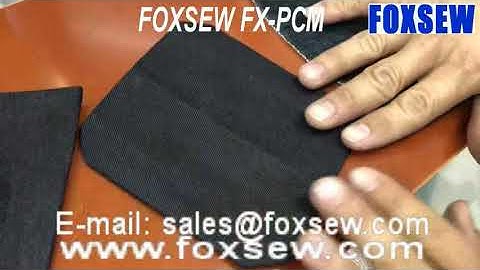 Four Side Pocket Creasing Machine with Double Heads