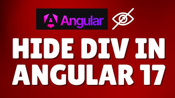 How to hide div in Angular 17?