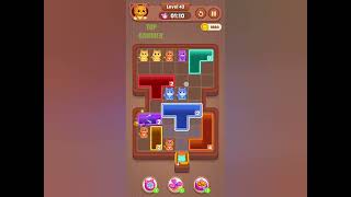 Catdom Color Hole level 43 gameplay walkthrough solution