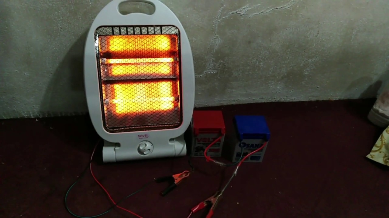 How to make 12v room heater - YouTube
