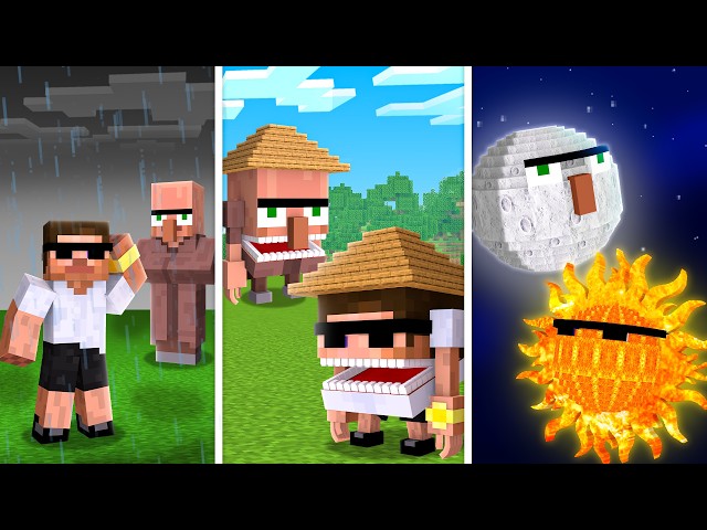 Minecraft But We Can Become Any Structure..