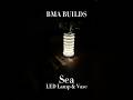 Sea - LED Lamp and Vase - see the sea only at #BMABUILDS #LED #LAMP #VASE #SMALLBUSINESS