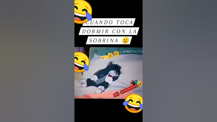 Mi sobrina cuando se queda a dormir en mi cama