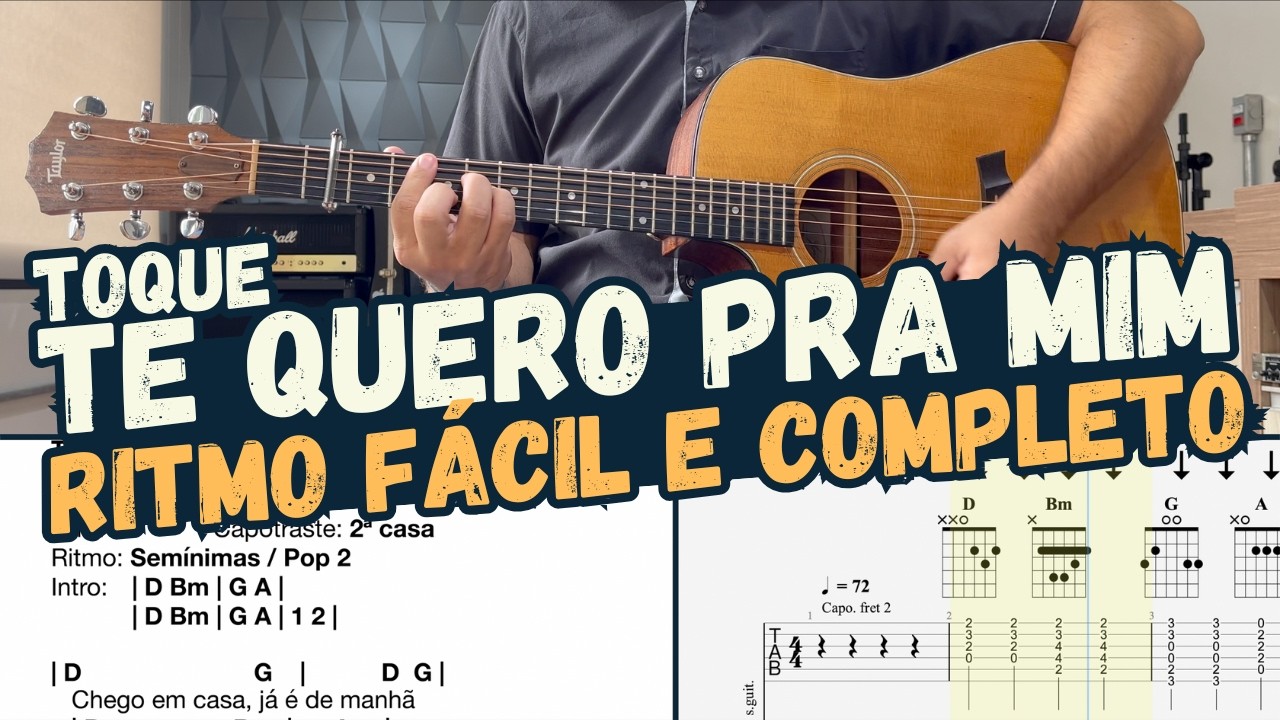 Te Quero Pra Mim - Edson e Hudson - Cifra - Violão