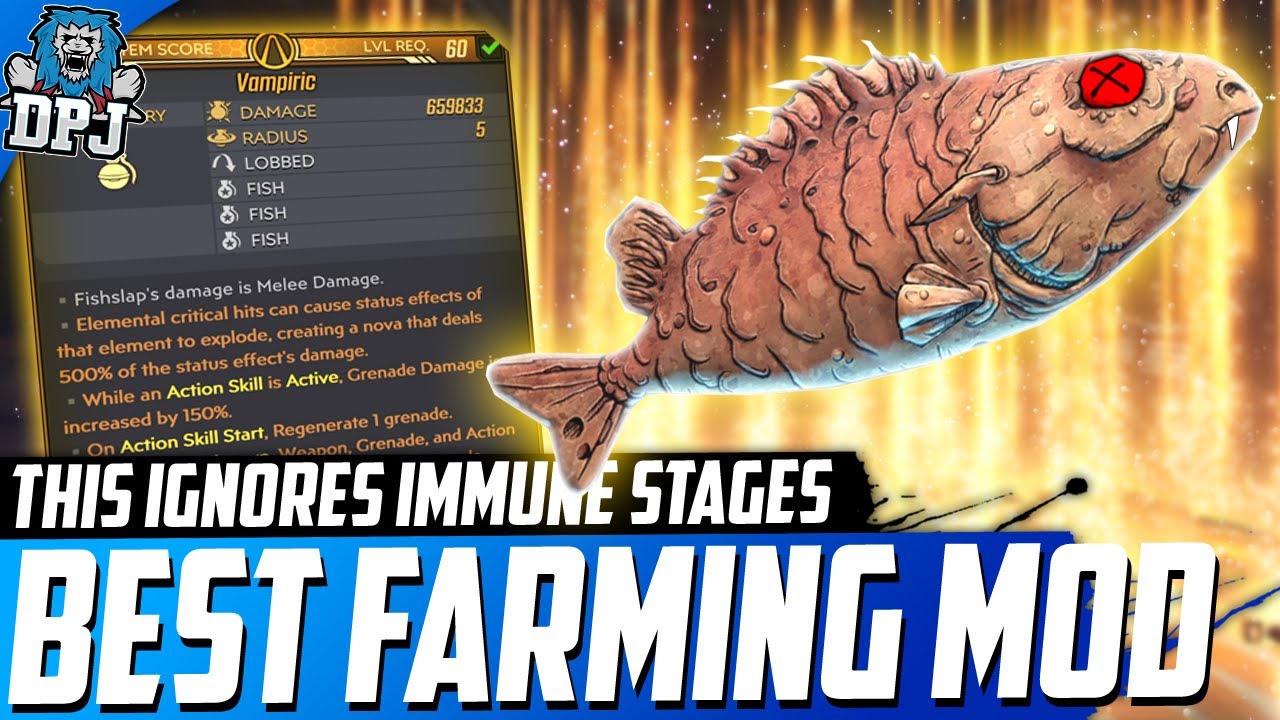 Borderlands 3 BEST BOSS FARMING GRENADE This Ignores Immune Stages