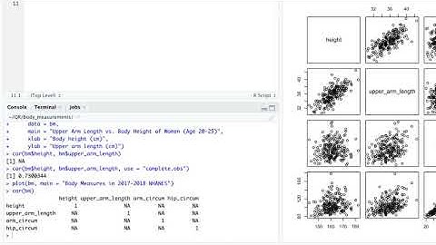 R Tutorial 28: Calculating Correlation Coefficients with R
