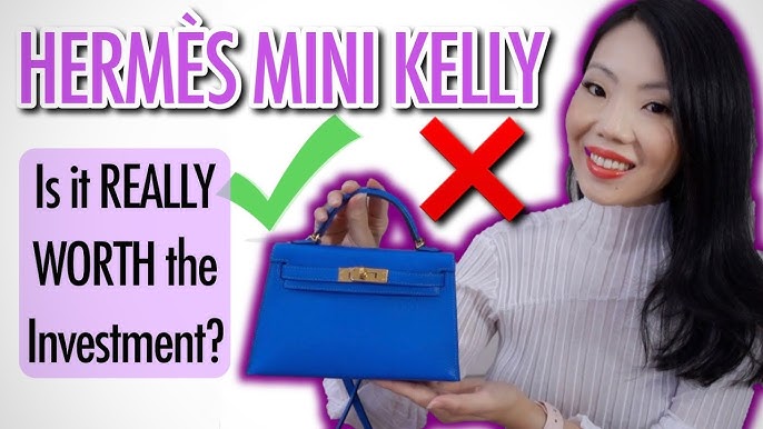 Hermes Kelly 20 Mini Sellier Bag Rose Lipstick Chevre Leather Palladiu –  Mightychic