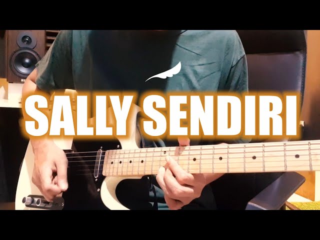 Sally Sendiri - NOAH (Full Guitar Cover) Instrumental + Lirik | Second Chance Ver. HQ Audio class=