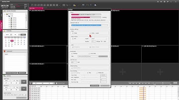 How to back up and play the recording data in the Clairview NVR