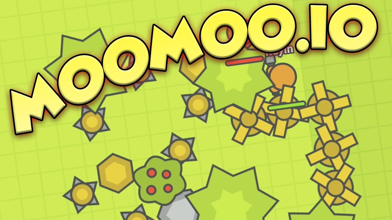 MOOMOO.io - CRAFTING AND SURVIVING .IO GAME - Let's Play MooMoo.io Gameplay  (New io game) 