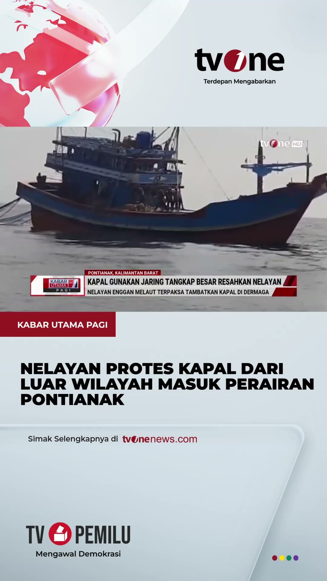 Nelayan Resahkan Kapal yang Gunakan Jaring Tangkap Besar | tvOne