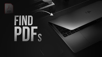 How to Find PDF on Macbook (tutorial)