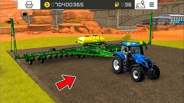 Using Sowing Machine With Multiplayer In Fs 18 | Fs 18 Multiplayer Gameplay | Timelapse