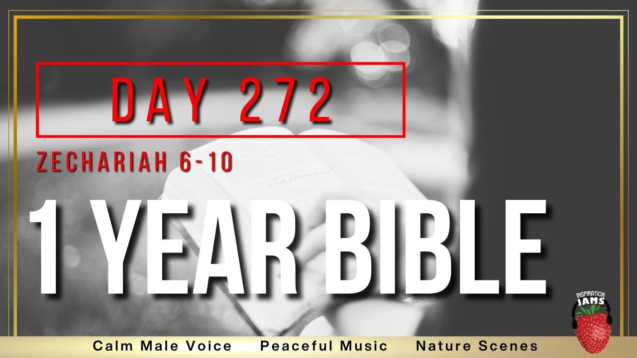 Day 272 | Zechariah Chapters 6-10 | NIV | One Year Bible - YouTube