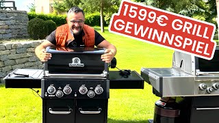 DER NEUE BROIL KING BARON 490 SHADOW IR VERLOSUNG --- Klaus grillt