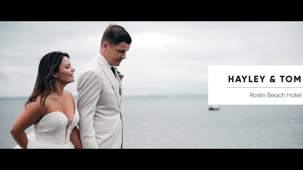 Roslin Beach Wedding Video | Hayley and Tom