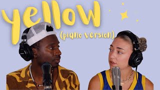 Video thumbnail of "Coldplay - Yellow (duet piano version) | Ni/Co"