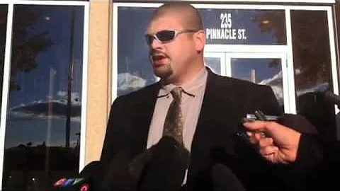 Andy Lloyd reacts to Col. Williams guilty plea