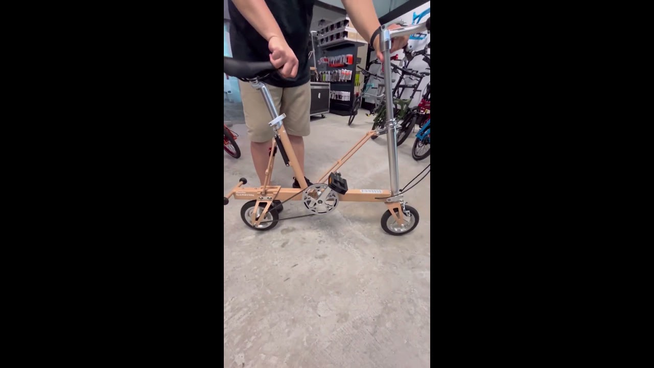 CarryMe The Most Compact Folding Bicycle Shorts Shortsyoutubevideo Carryme Pacificcycles