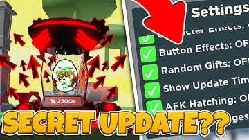 😱SECRET Things YOU Missed In The 250M Visits UPDATE!  (Roblox Clicker Simulator)