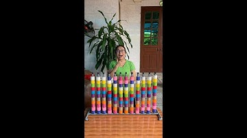 Puzzle sort ball colors game solve with a nice play and satisfying effect