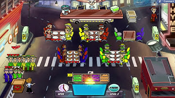 Diner Dash 5: BOOM! Walkthrough - Level #22 - Thyme Square - Lawyers