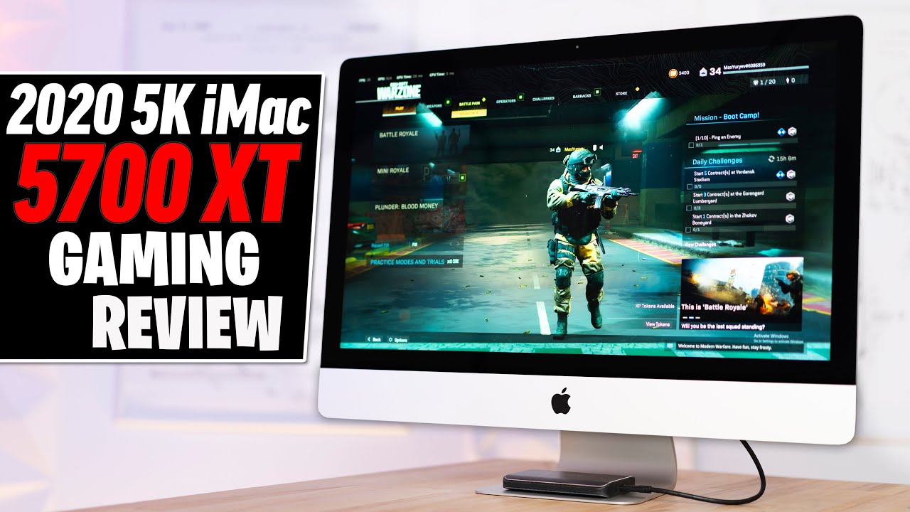 2020 IMac Gaming Review 144FPS At 1440p With 5700XT YouTube 2020 IMac Gaming Review 144FPS At 1440p With 5700XT YouTube