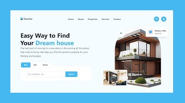Multi-Page Real Estate Website Design using HTML, CSS, and JavaScript || Free Source Code