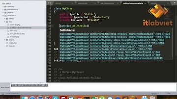 [ITLABVIET-K2] Phân biệt Public Protected Private