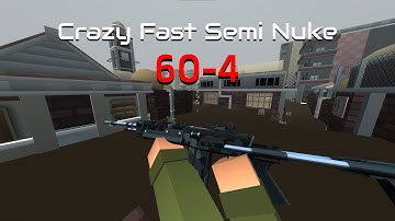 Insane semi auto game + almost 1 minute nuke | Krunker