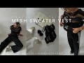 Crochet mesh sweater vest tutorial  4 patterns  mohair