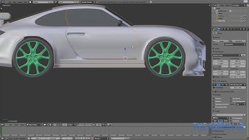 Blender 2.55 Racing Game - Setting Up the Car Part 1