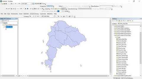 ขั้นตอนการการทำ HTML Popup ในโปรแกรม ArcMap
