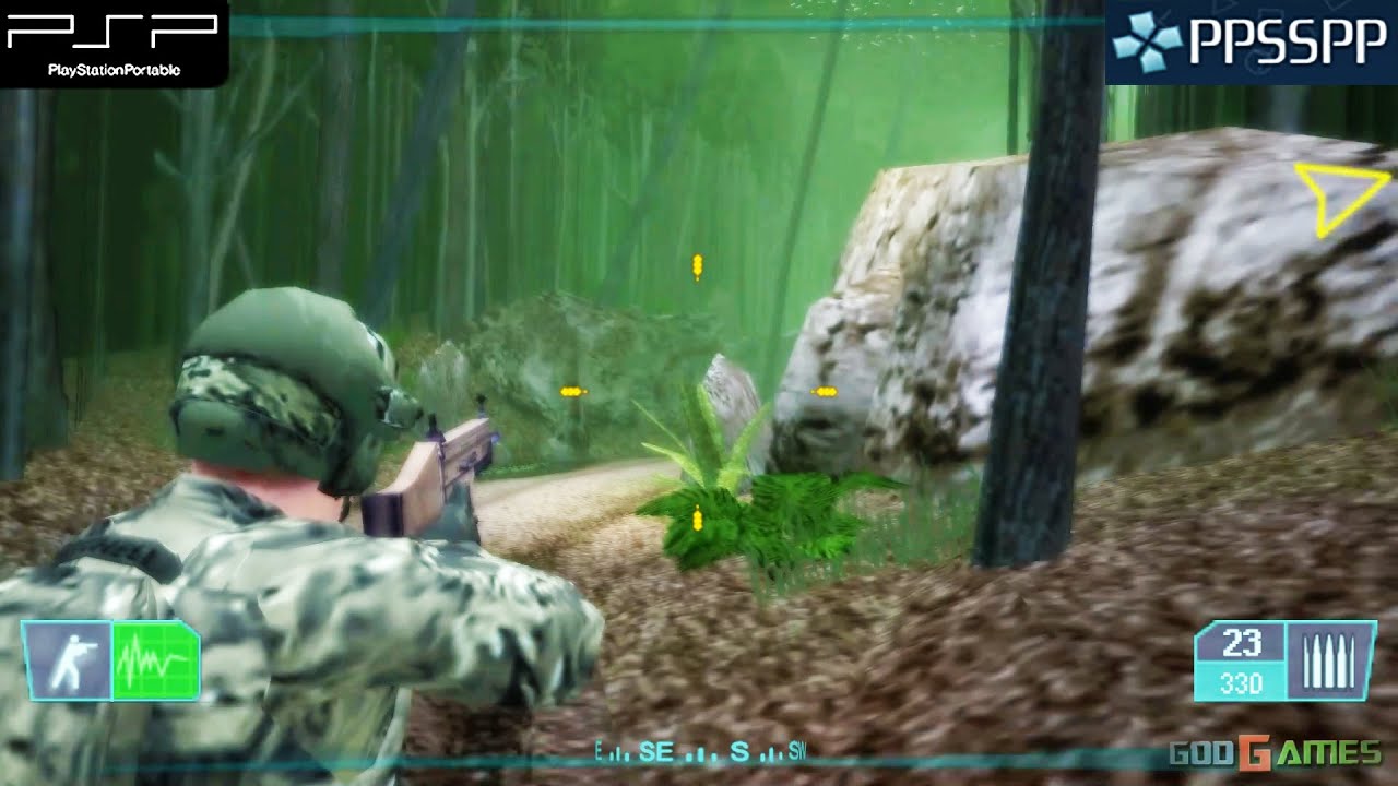 Tom Clancy's Ghost Recon Advanced Warfighter 2 - PSP Gameplay 1080p  (PPSSPP) - YouTube