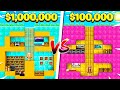 BOY vs GIRL Friend $1,000,000 SECRET MINECRAFT BASE BUILD BATTLE!