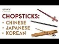 How to use chopsticks correctly step by step: Chinese VS Japanese VS Korean - Decode China