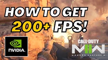 Modern Warfare II FPS BOOST Nvidia Graphics Optimization Settings