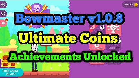 Bowmasters Mod - Ultimate Coins & Achievements Unlock v1.0.8