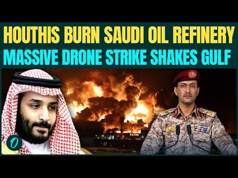 Houthis BOMB Saudi's LARGEST Refinery In Massive Drone Strike From Iraqi Base; Authorities Confirm
